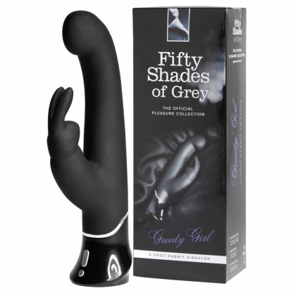 Greedy Girl G-Spot Rabbit Vibrator - Fifty Shades of Grey