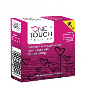 4 stk. One Touch - Passion kondomer kondomsjov.dk